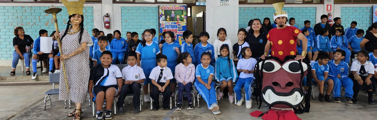 New Season of “El Brujo en tu cole” Brings Culture and Identity to Schools in Ascope, La Libertad