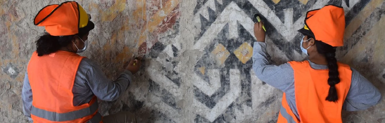 Fundación Wiese's conservation work at the El Brujo Archaeological Complex